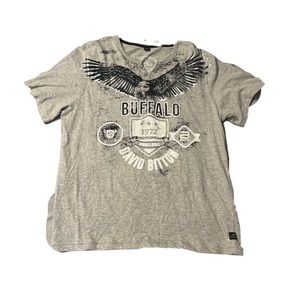 Y2K style Buffalo David Bitton Button Tee
